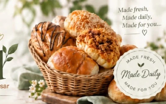 Pilihan roti dan pastry Cecile